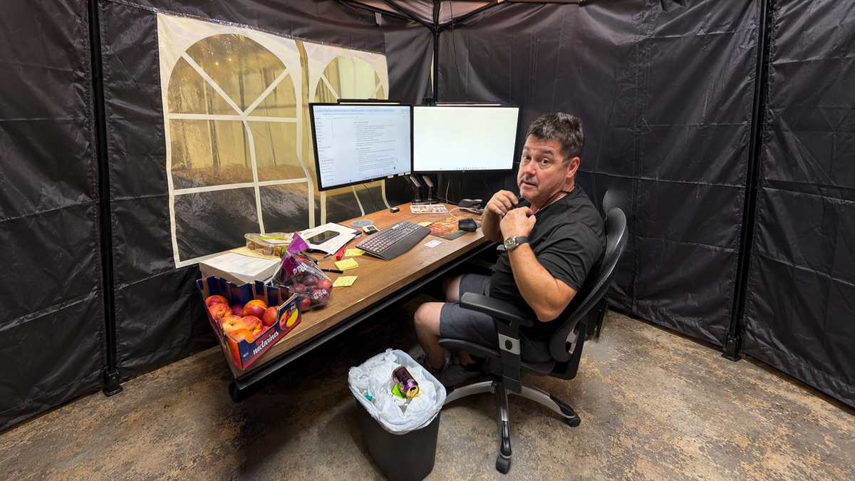Headquarters Has a Tent